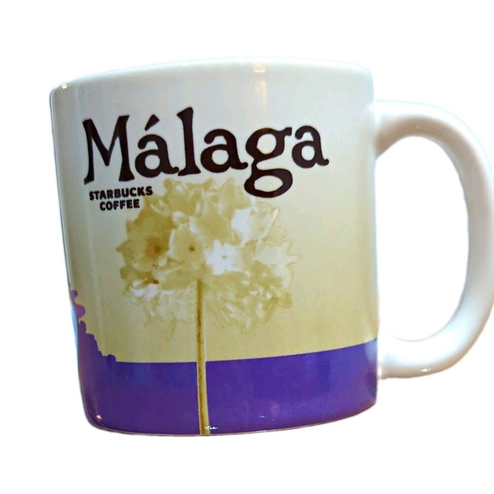Starbucks Global Icon Series Málaga (Spain) Demitasse Coffee Mug Original